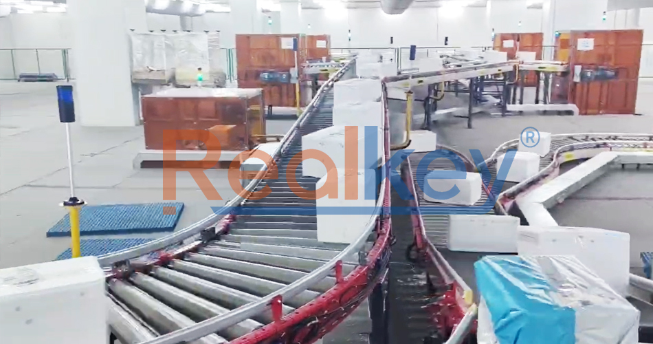 Seamless Integration Logistics Roller Conveyor Package Roller Conveyor Long Lifespan