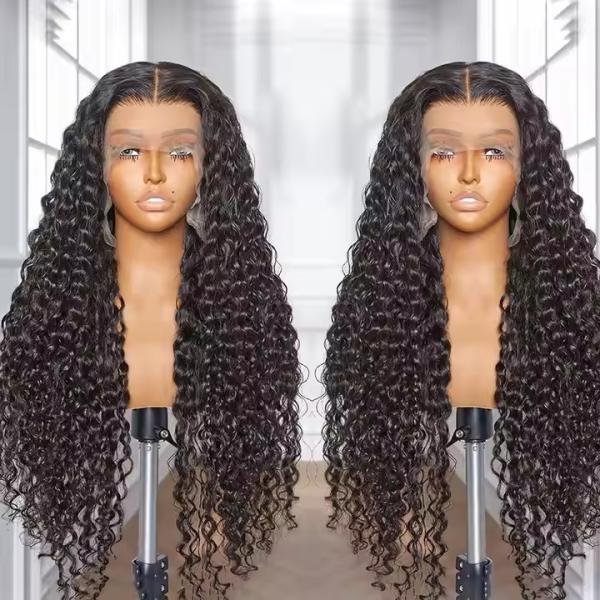 Curly Human Hair Wig PrePlucked Brazilian Hair 13x4 13x6 360 Kinky Curly Lace