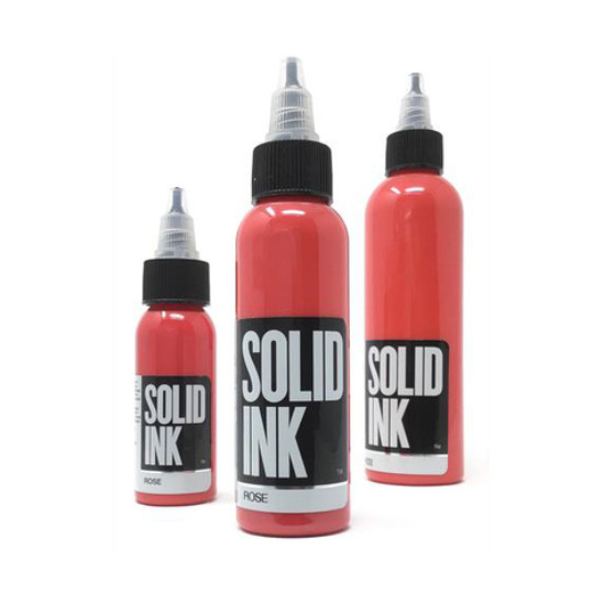 Super Concentrated All Natural 120ml Solid Tattoo Ink Rose Black