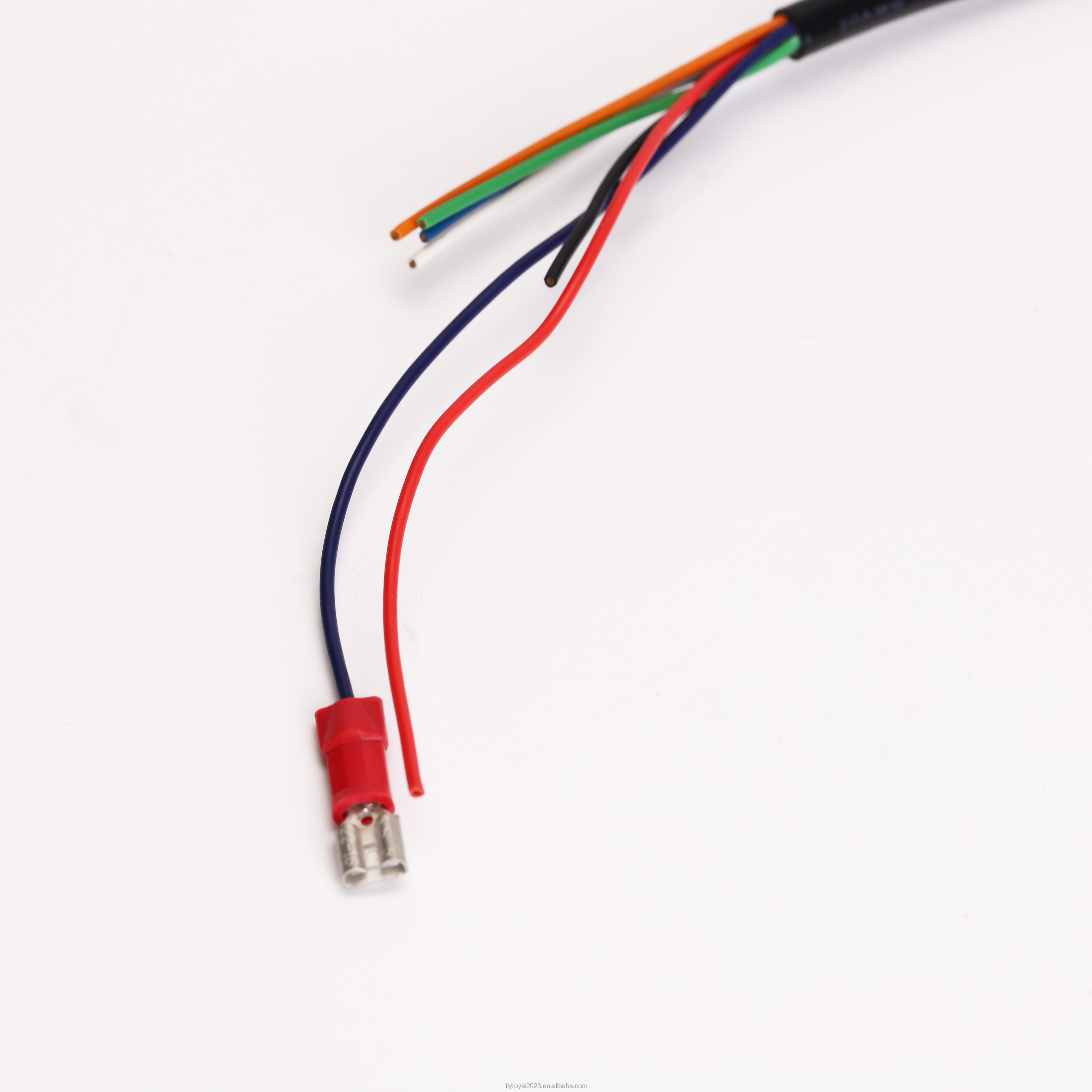 Automotive Wire Harnesses With Terminal Block PVC Copper