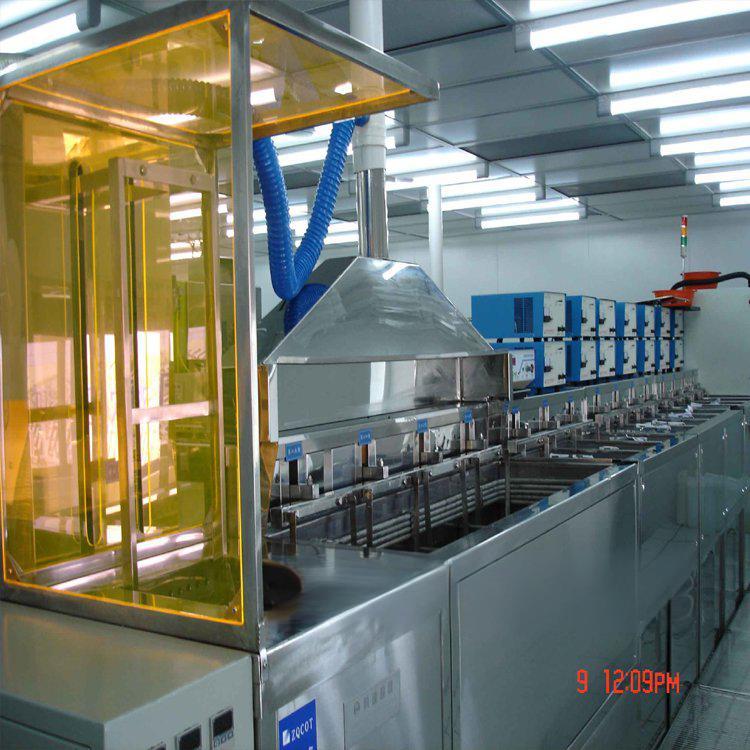 Buy cheap Manual Transfer 8 Tank Ultrasonic Cleaning Machine With Oscillation Mechanism product