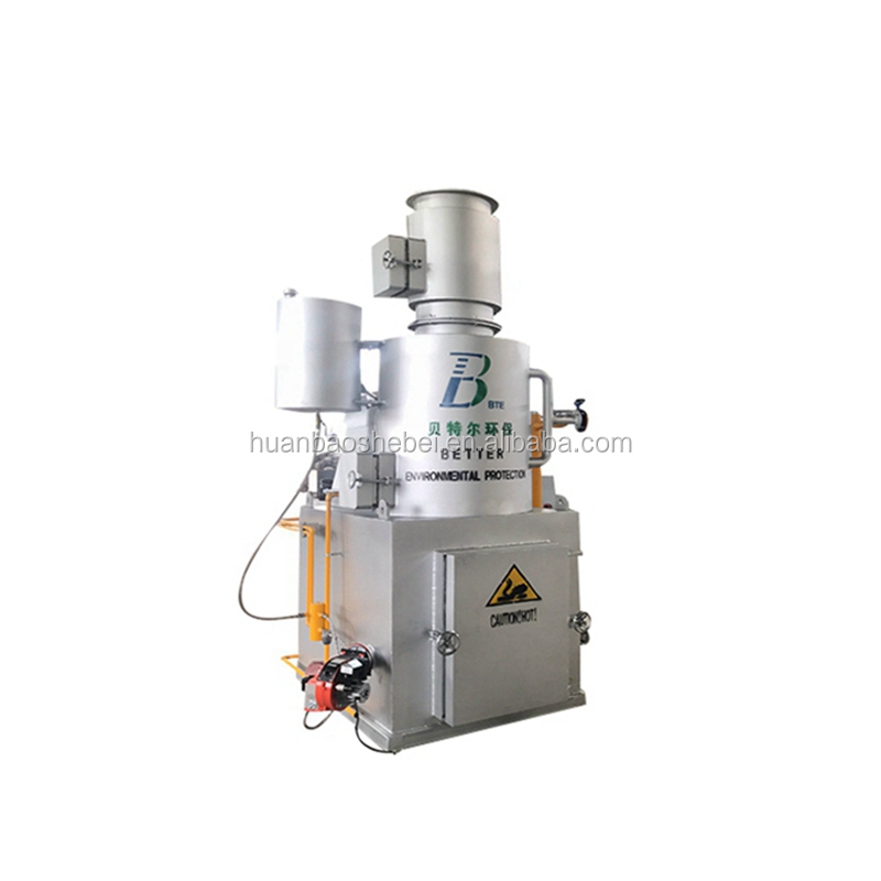 High Capacity WFS Series Carbon Steel Incinerator for Industrial Solid Waste Disposal
