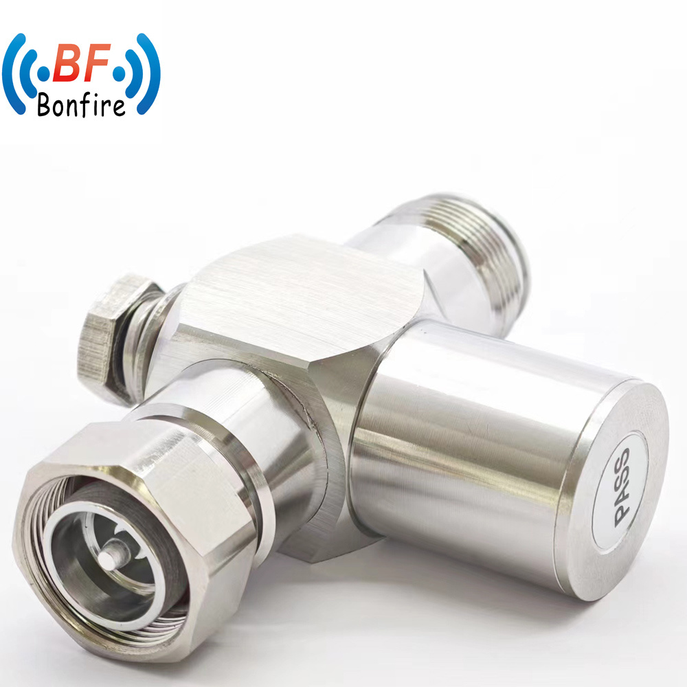 N to SMA Lightning Surge Protector 3GHz N Jack Bulkhead to Female RF SMA Connector Coaxial RF Connector Lightning Arrester