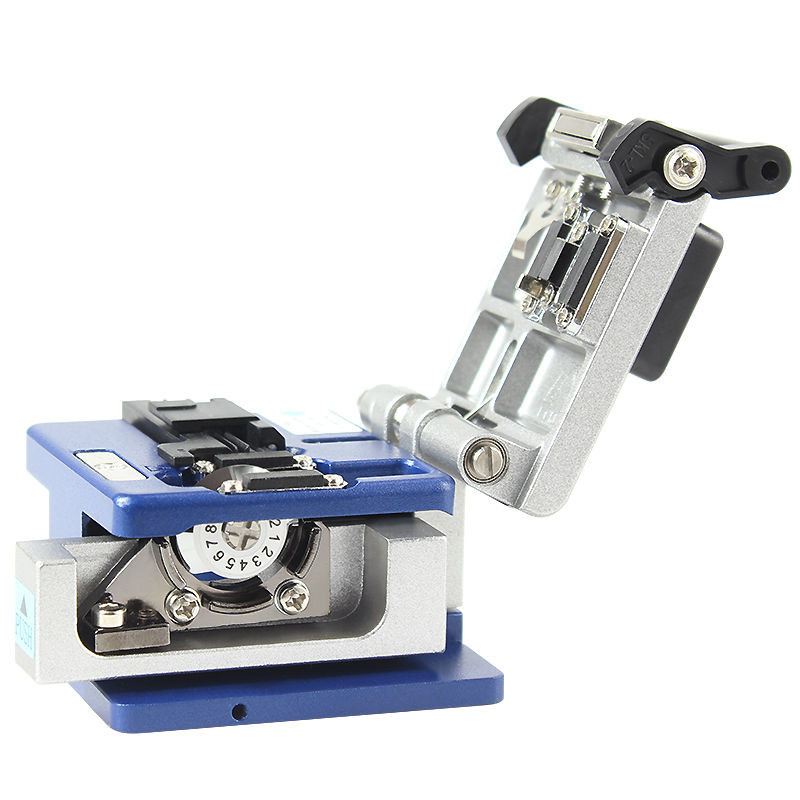 FC-6S Cold Splicing Special Fiber Optic Tools Tungsten Steel Blade Fiber Optical Cleaver