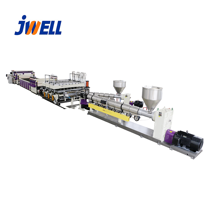 JWELL 8m Geomembrane Waterproof Sheet Extrusion Line