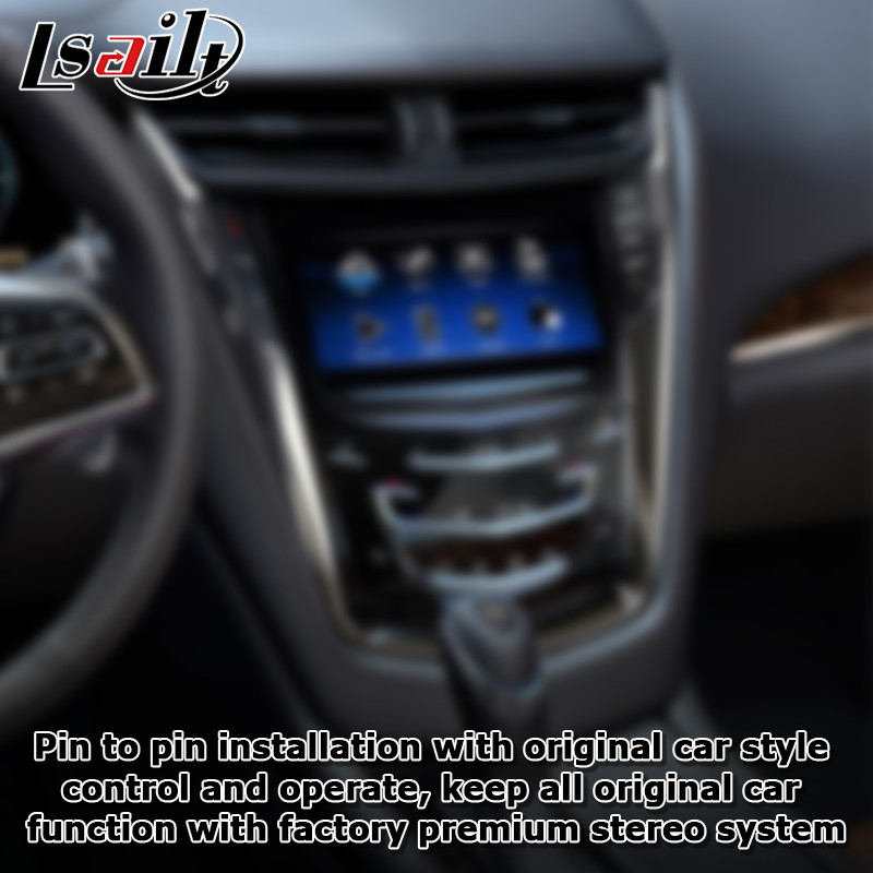 Wireless carplay android auto Android 9.0 navigation box for Cadillac CTS video interface box