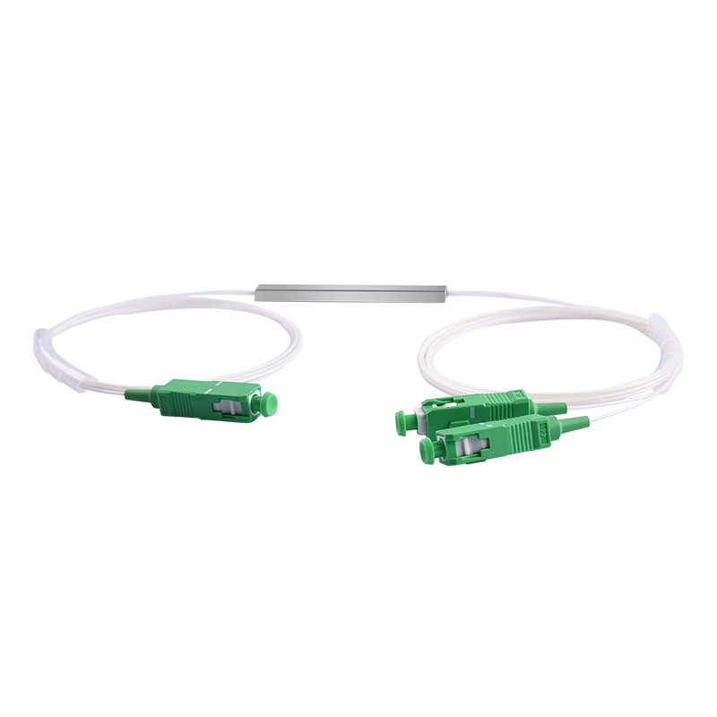 1x8 1x16 1X64 SC/APC Connector Steel Tube PLC Fiber Optic Splitter