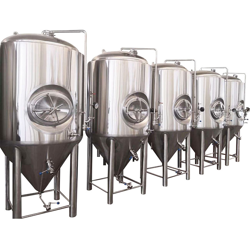 Kombucha Brewing Equipment 1000l Bar Beer Three Vessel Brew House with Steam Heating