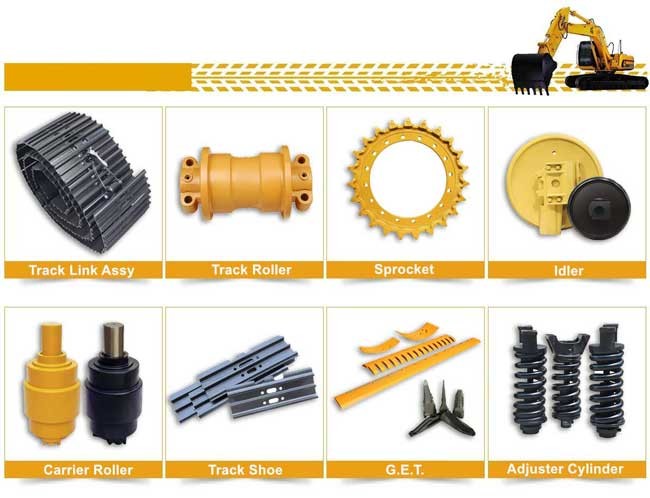 D20 Bulldozer Track Idler Parts , Front Idler Assy With High Torque Transfer