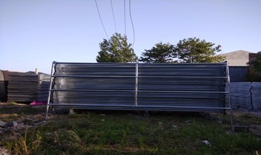 1.8mx2.1m US standard Farm fence gate for cattle Farm fence hinge joint farm fence metal corral panels Farmgate