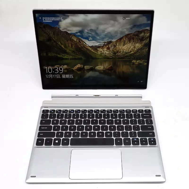 12.3 Inch Windows 2 in 1 Tablet Gaming Laptop 3: 2K HD Touch Screen Intel Celeron J4125 8GB RAM 128/256/512GB 1tb ROM PC