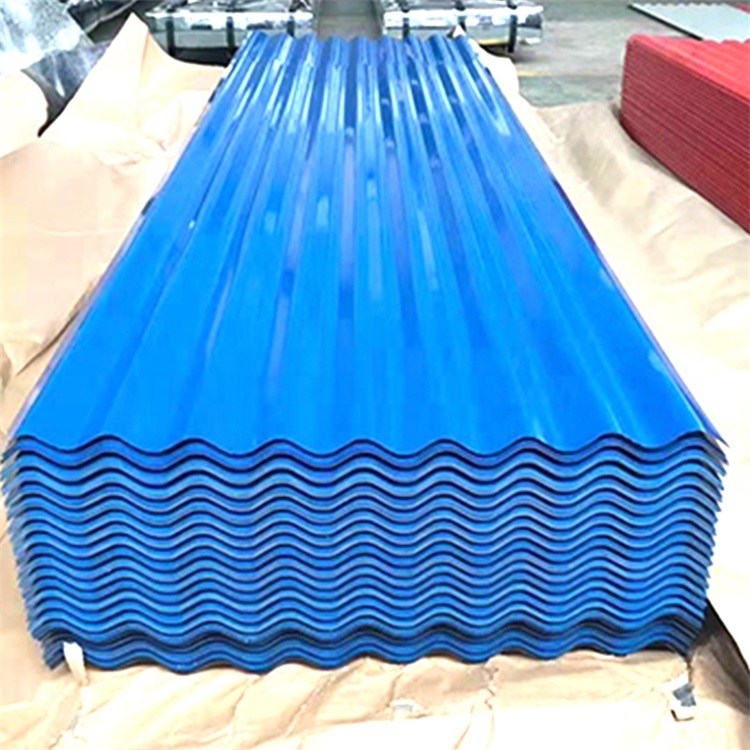 Corrugated Color Coated Galvalume Roofing Sheet Pre Painted ASTM DIN JIS Standard