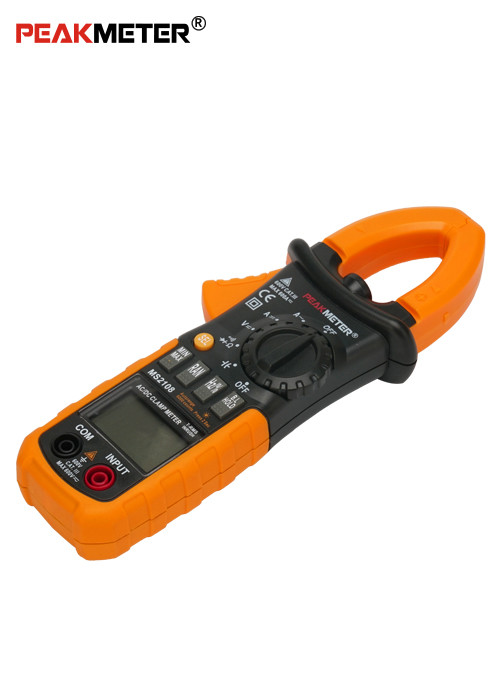 AC / DC Digital Clamp Meter 6000 Counts With Double Mold Ture RMS Display