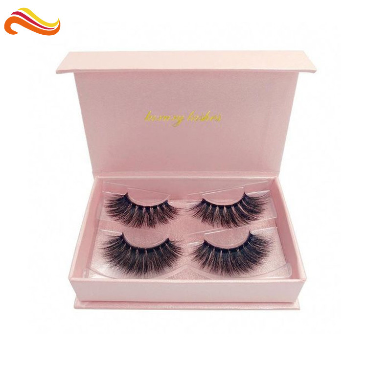Luxury Eyelash Cosmetic Packaging Boxes Handmade eco friendly With Customized Logo