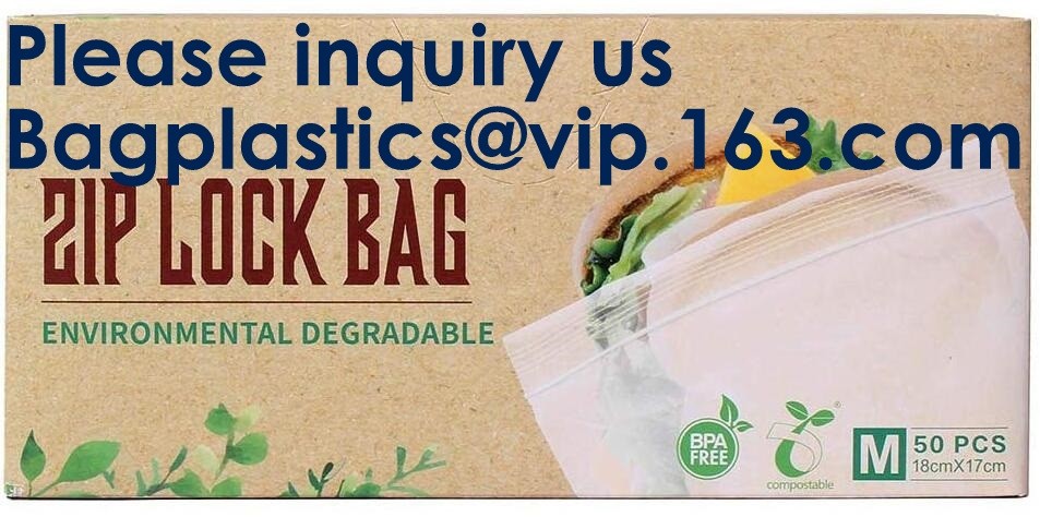 100% Compostable k Freezer Bags Resealable Sandwich Bag, 20 Count,k Freezer Bag for School, ASTM D6400 pack