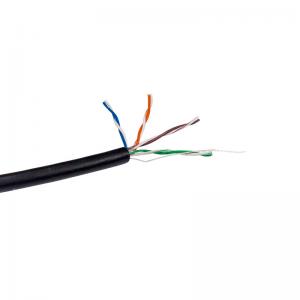 China 100Mhz 8 Cores 4 Pairs HDPE UTP Cat5e Cable Single PE on sale