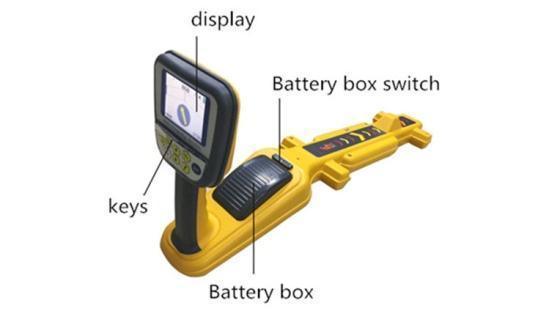 Underground Cable Pipe Locator Tester Electric Cable Fault Locator Utility Metal Detector