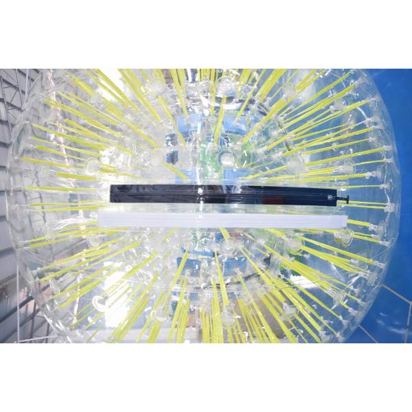 PVC Or TPU Durable Inflatable Shinning Zorb Ball Used On Grassplot