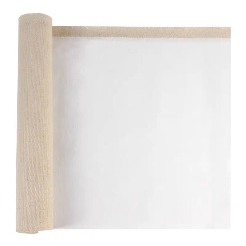 Cotton And Linen Blend Oil Painting Canvas Roll Blank For Oil And Acrylic Painting