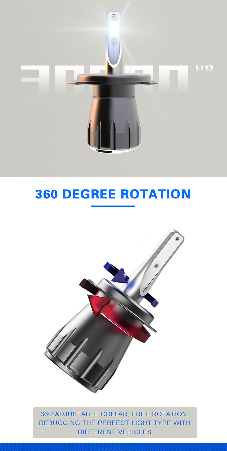 H4 H11 Bulb Auto Car LED Headlight Bulbs