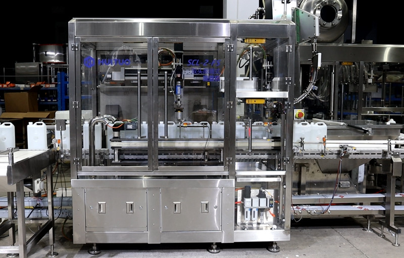 4000w Liquid Filling And Capping Machine 12000bph For Medical Disinfectant Fluid