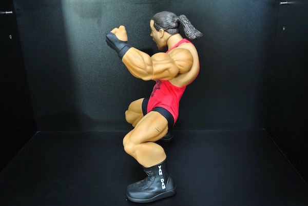 Customized Collectible Vinyl Toys Muscle Man With Surprised Expression