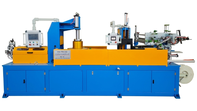 1246 cable coiling machine automatic winding and wrapping with film