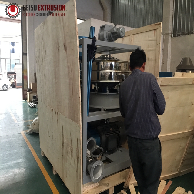 20mesh Siemens PE Pulverizer Machine With Water Chiller Cooling System