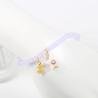 Buy cheap Star Handmade Beaded Bracelets for Lady / White Wedding Jewellery from wholesalers