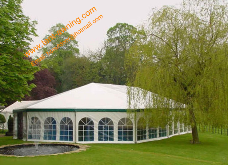 Heavy Duty Aluminum Resort Tent for Party Event Wedding Customized Size Waterproof Marquees