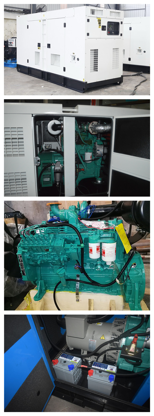 400KW Cummins 500KVA Diesel Generator , Backup Diesel Generator Commercial
