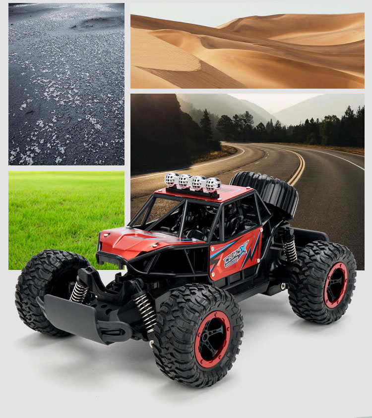 RC Cars Model Toy Speed Rechargeable Children's Climbing Vehicle Suitable for Ages 5-7
