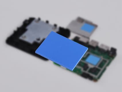 Heatproof Silicone Free Thermal Pad On Laptop Thickness 1mm Practical