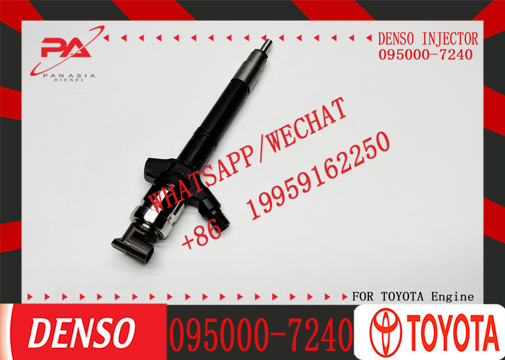 Diesel Fuel Engine Injector 095000-7240 23670-0R110 095000-7250 23970-09200 for Toyota Avensis 2.2 D 2AD-FTV Engine