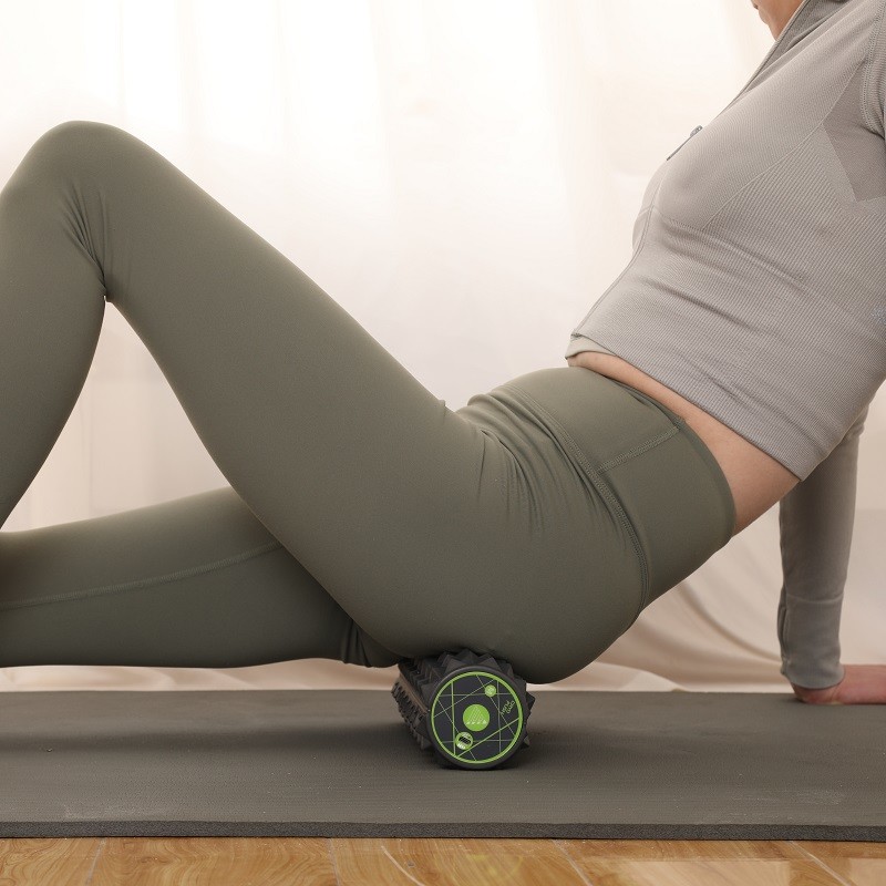 Eva Fitness Electric Vibrating Foam Roller Electric Massage Yoga Column