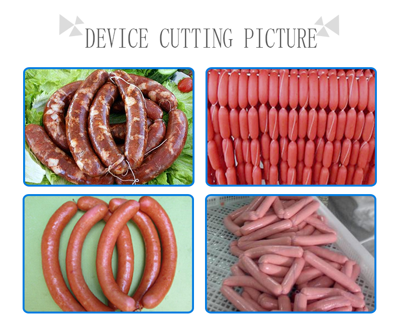 2022 New Model Pipe Sausage Binding Machine/Sausage Casing Tying Machine