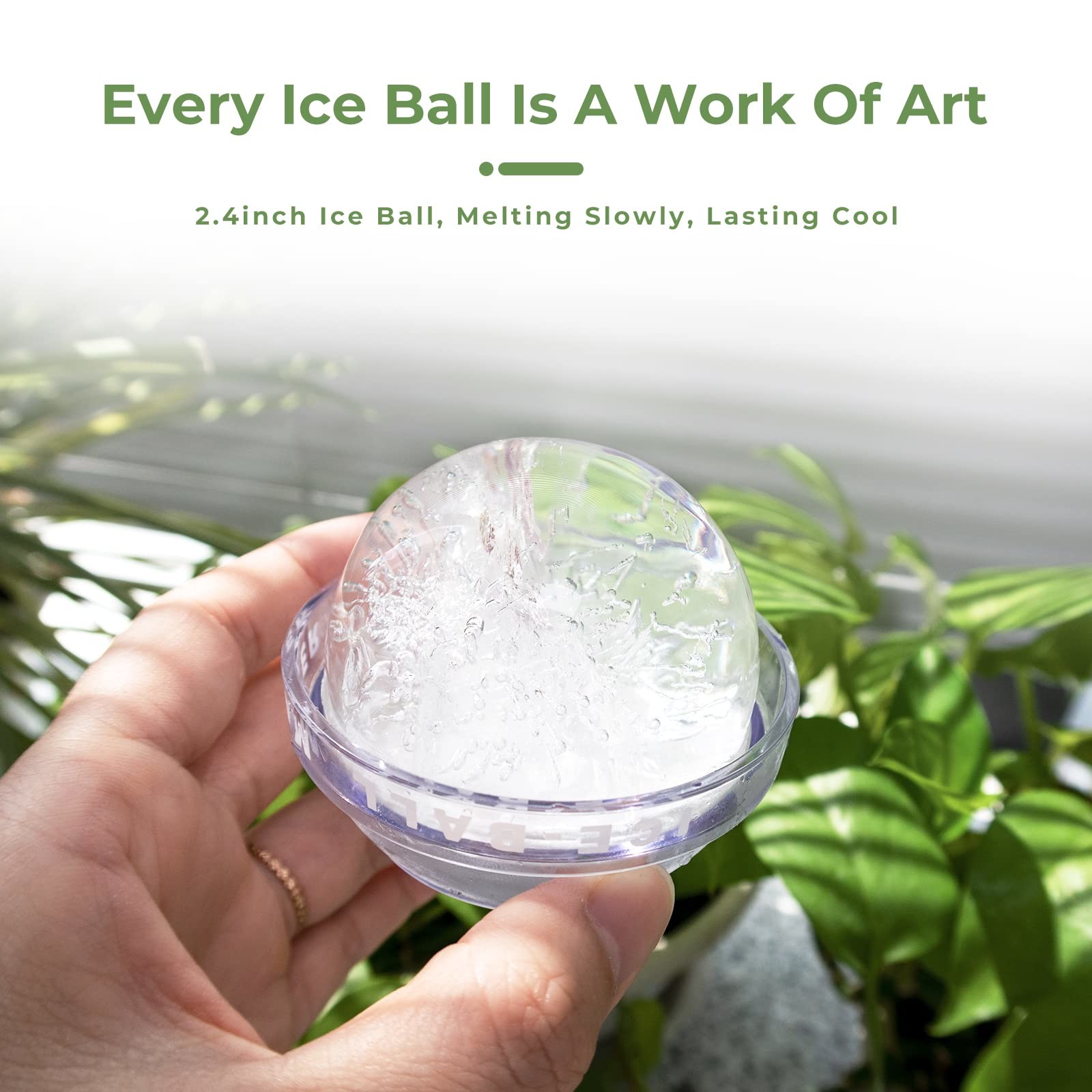 DIY Whiskey Silicone large round ice Ball cube Mould