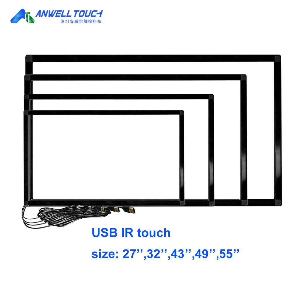 3M Microtouch Controller 32Inch Infrared Multi Touch Overlay Open Frame 16:9 For Touch Screen Monitor