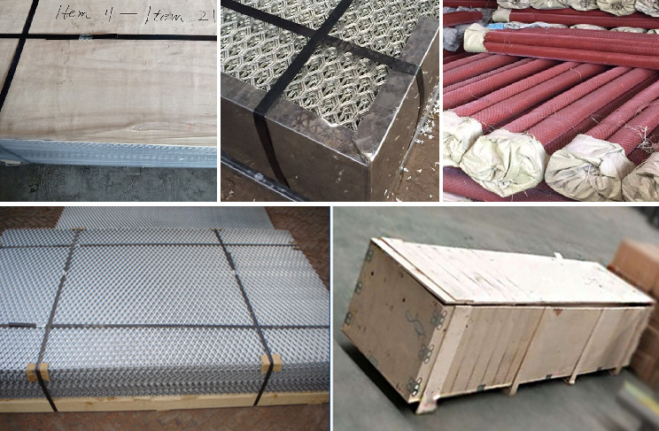 Flattened Diamond Sheet 1.22 X 2.44m Expanded Mesh Grating 3.0mm Thickness