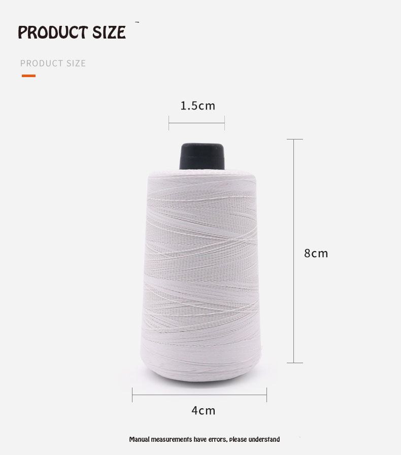 High Strength Kite String 20/3 6000 Yards Tex90 Glazed Cotton for Kite With UV Protection