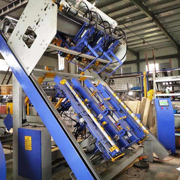 CNC 1100*1100 mm Wooden Block Pallet Nailer Machine Price