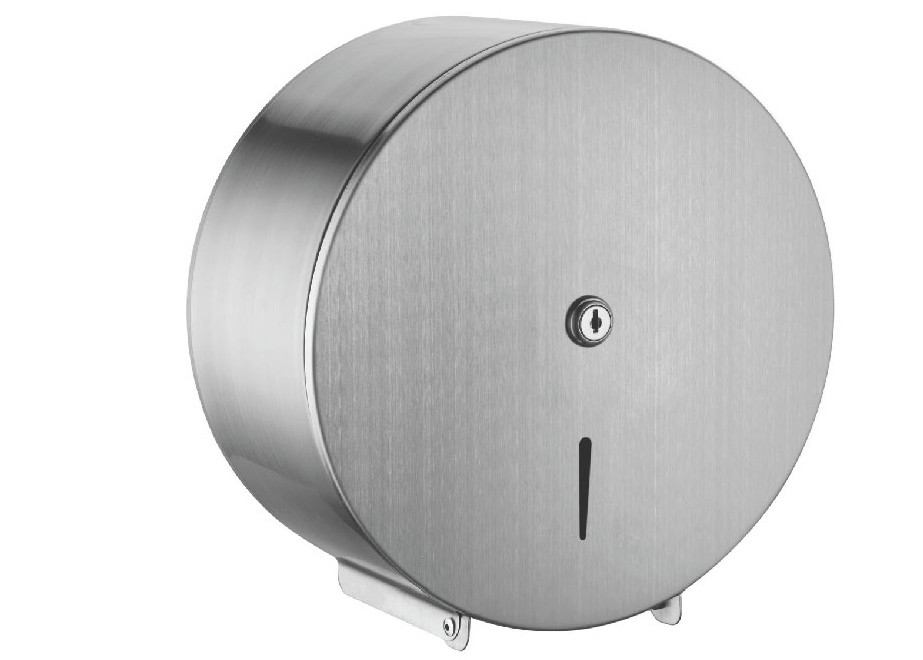 Public stainless steel 304 wall toilet roll holder paper dispenser Wall Mounted Large Decorative Boxes Napkin Holder