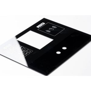 Acrylic Glass Access Code Swipe Card Customized Panel