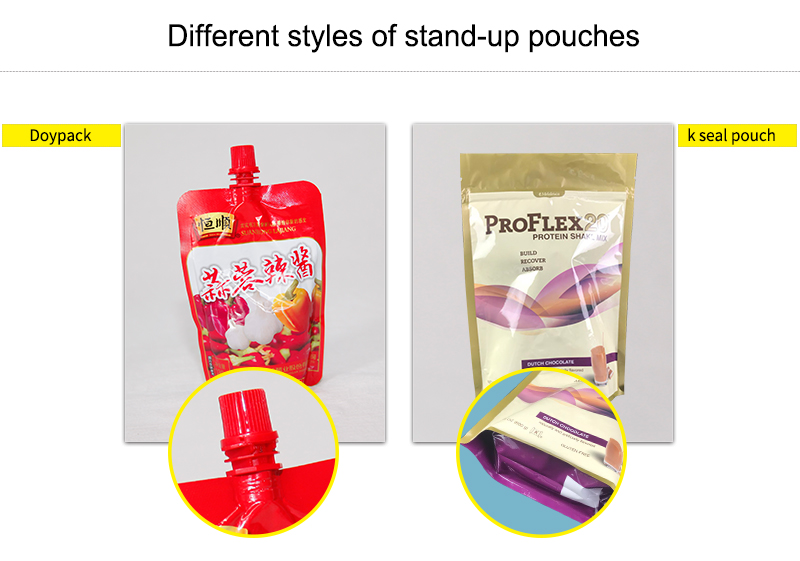 Baby Food Smell Proof Packaging Bags Ziplockk Stand Up Pouch