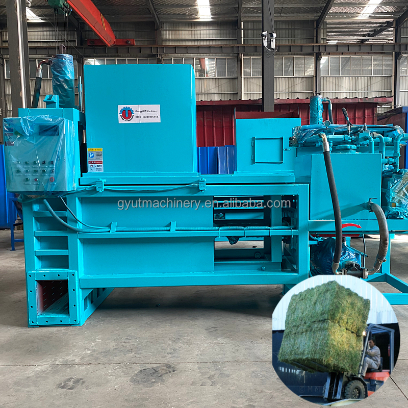20kg 25kg Straw Silage Compactor Baler for Rice Husk Square Bagging Press Machine Sale
