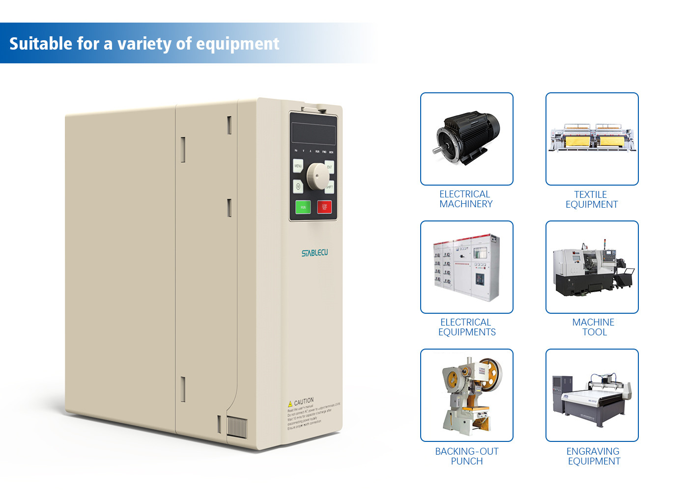 11KW Vector Frequency Inverter , Three Phase Variable Frequency Drive