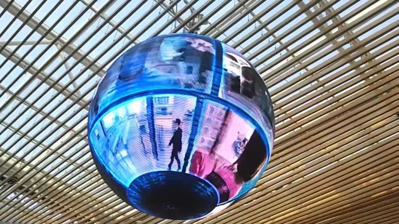 Rental Indoor Ball LED Display P4 HD Full Color Led Sphere Display For Event