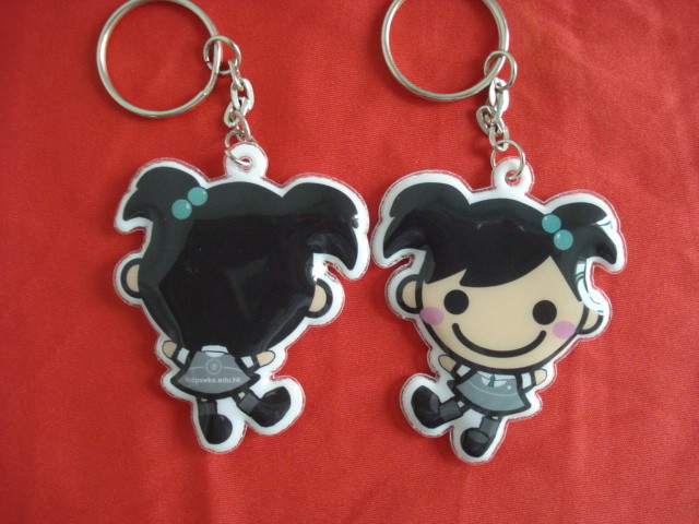 Nice Looking Custom PVC Keychains For Business , OEM Custom Shaped Keychains