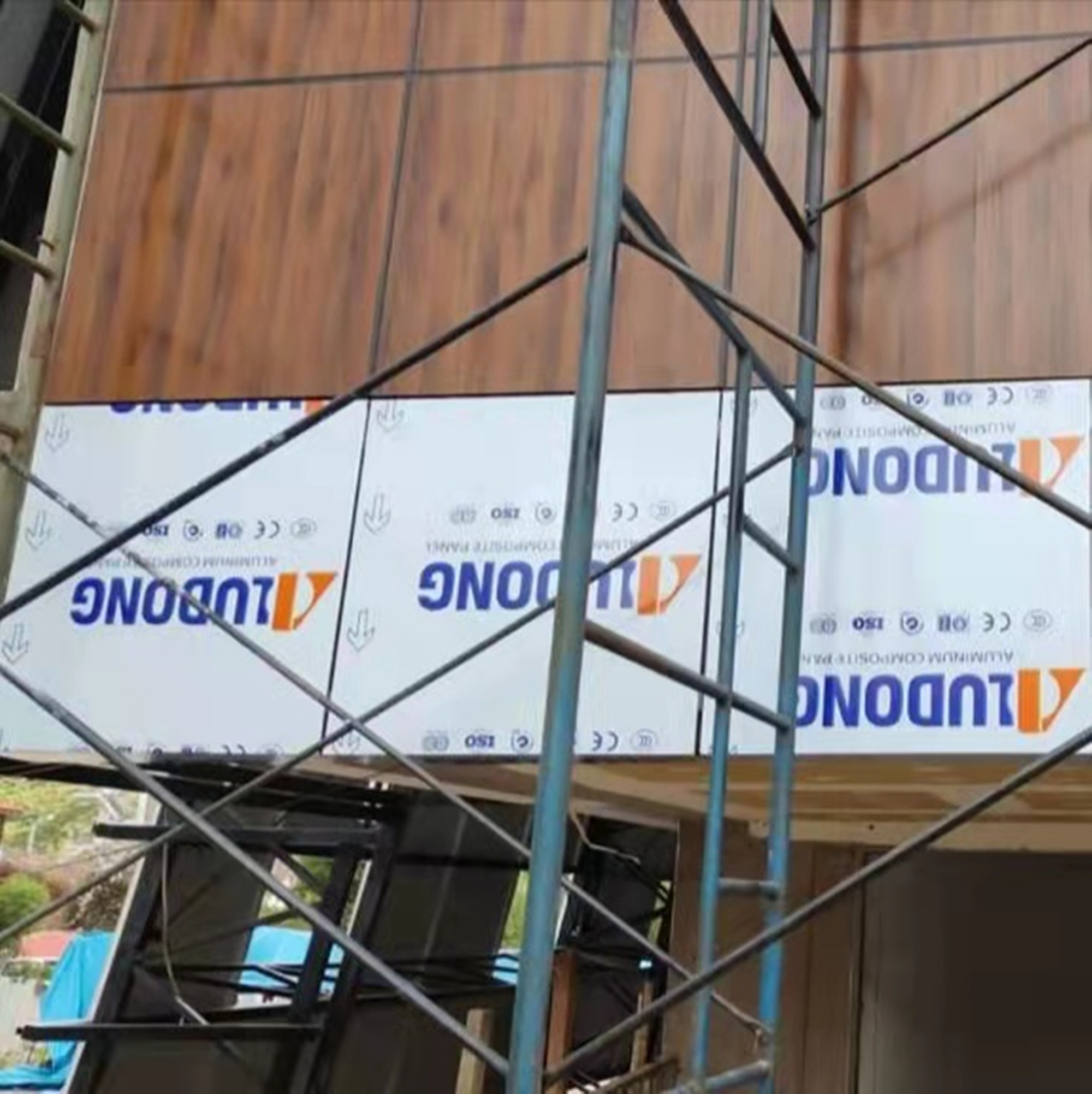 Customizable Wooden Aluminum Composite Panel For Various Construction Needs