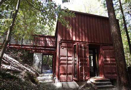 40 Feet Hq Luxury Shipping Container House One Bed Room One Kitch With Living Room